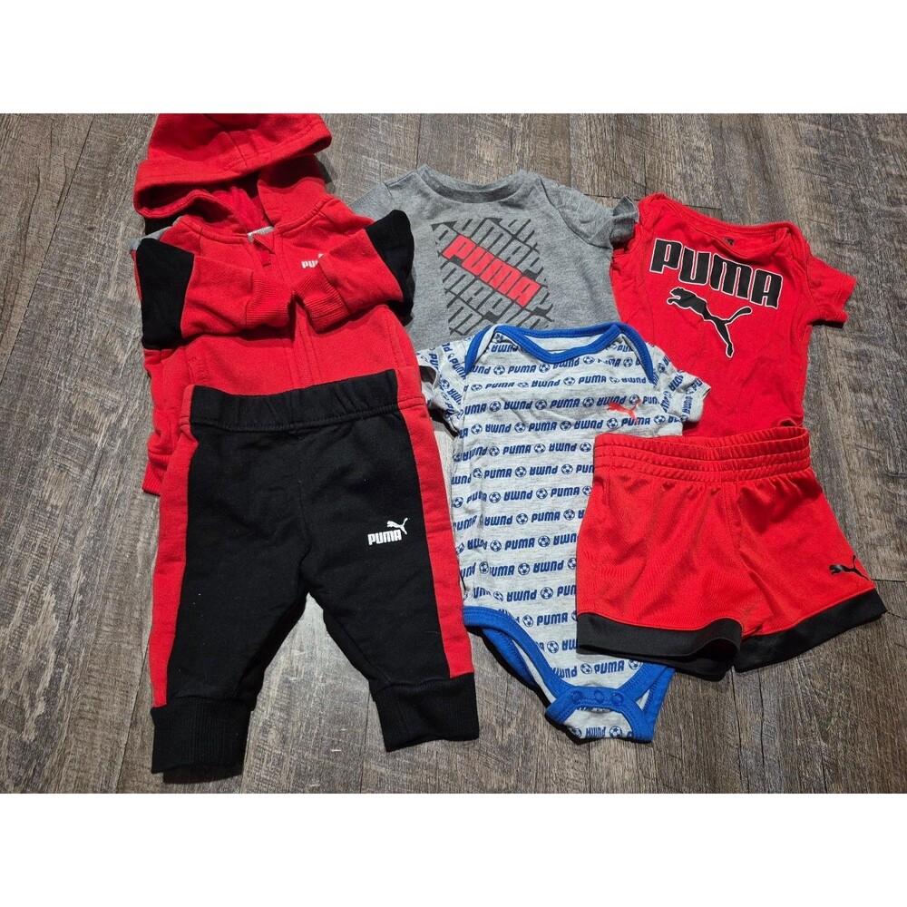 Puma baby boy clothing lot size 0-3 months